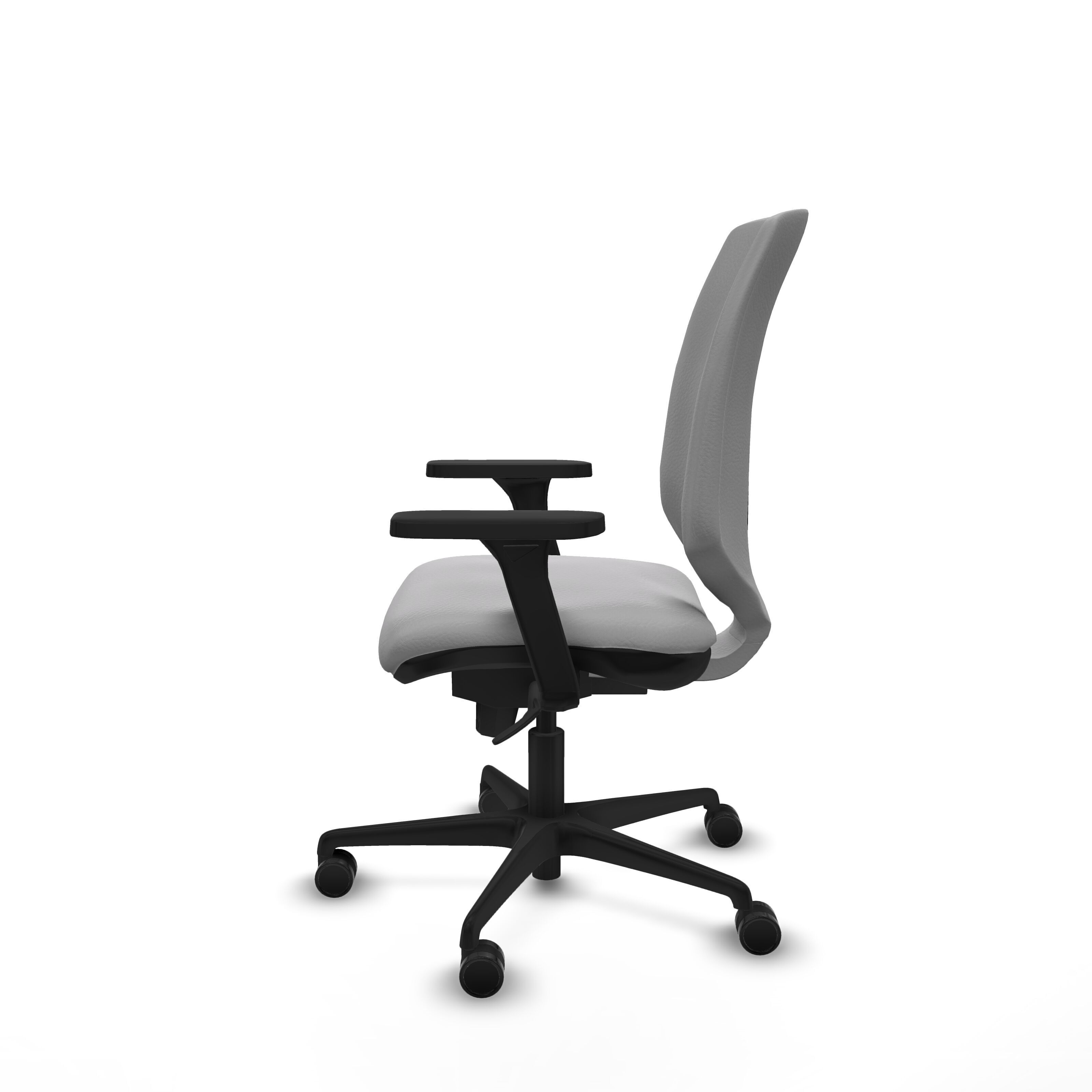 Modern Office Chair Low-poly 3D model_3