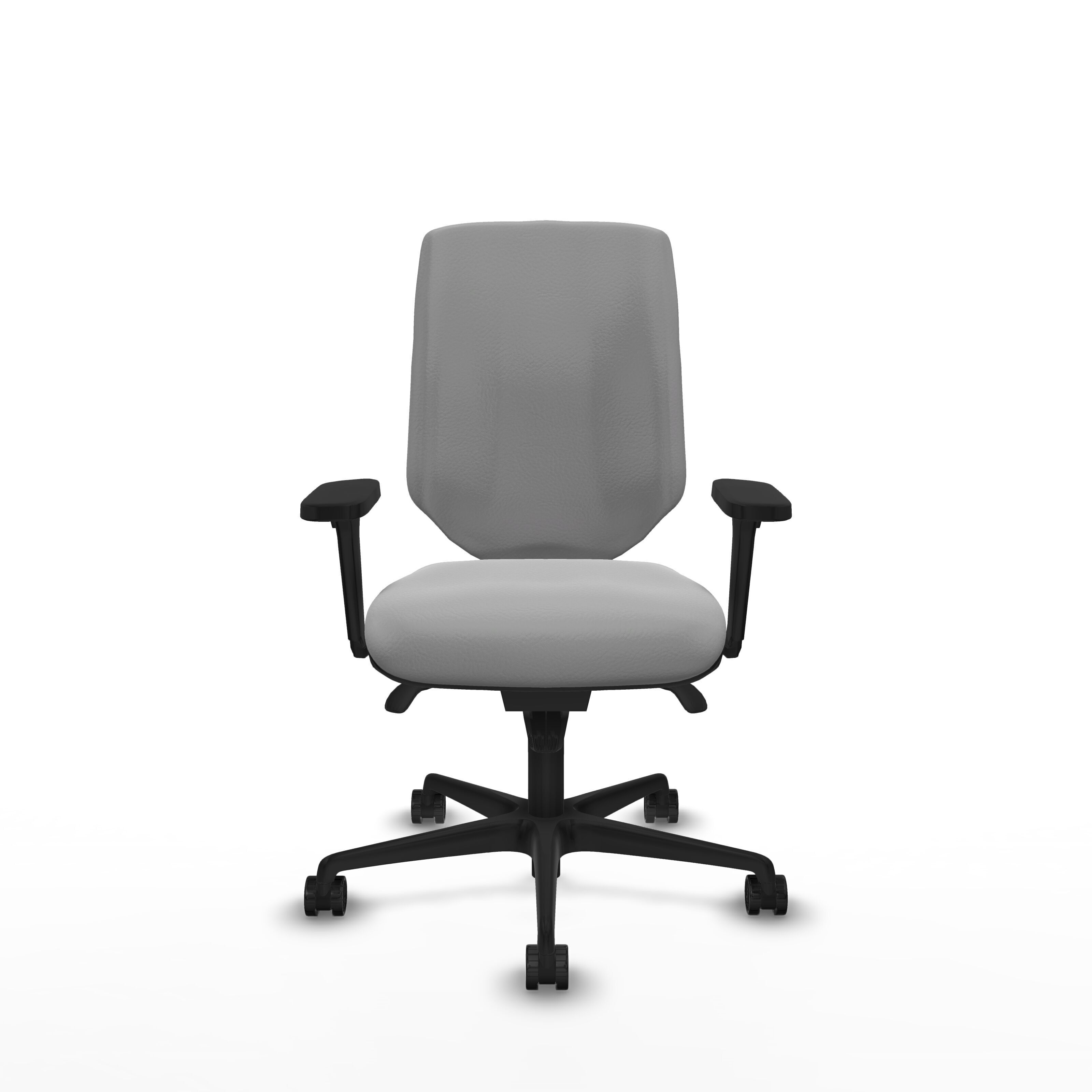 Modern Office Chair Low-poly 3D model_1