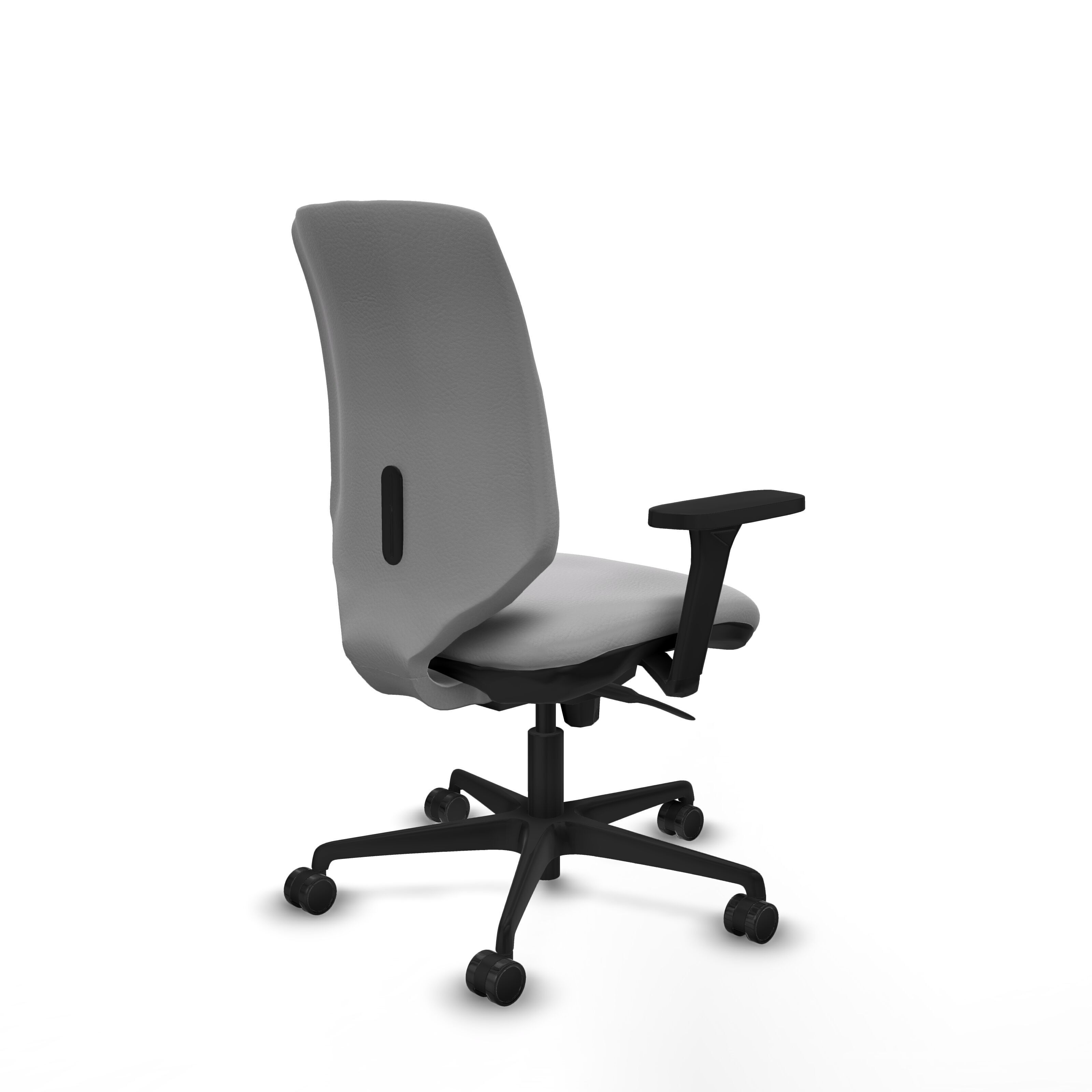 Modern Office Chair Low-poly 3D model_6