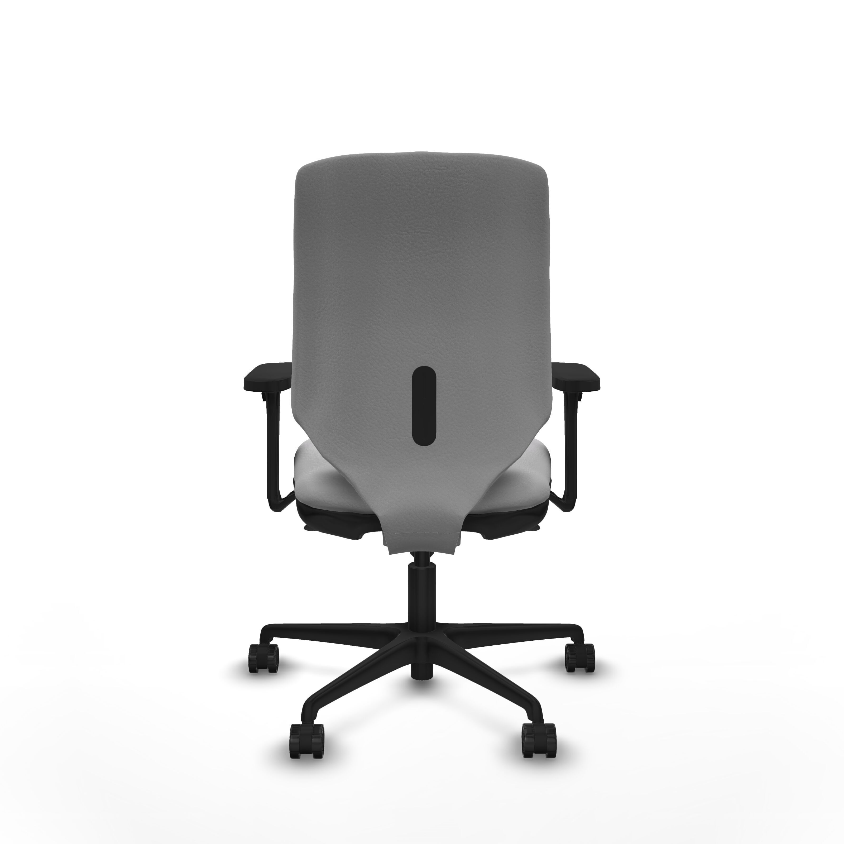 Modern Office Chair Low-poly 3D model_5