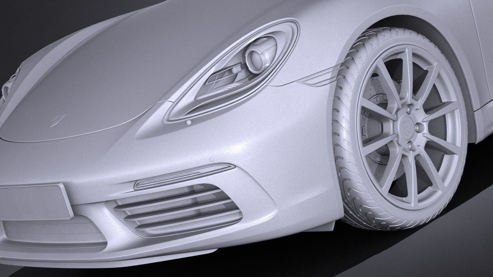 Porsche 718 Boxster 2017 3D model_18