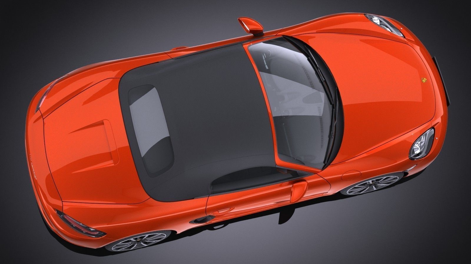 Porsche 718 Boxster 2017 3D model_12