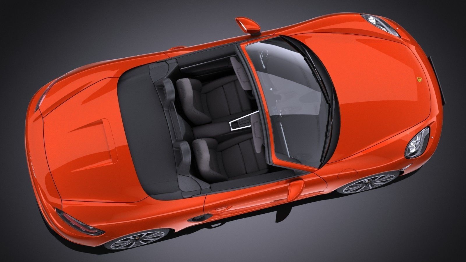 Porsche 718 Boxster 2017 3D model_7