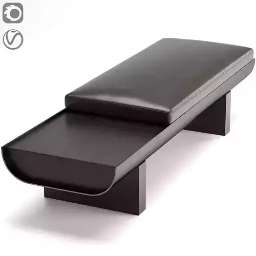 Minotti Pilotis Bench