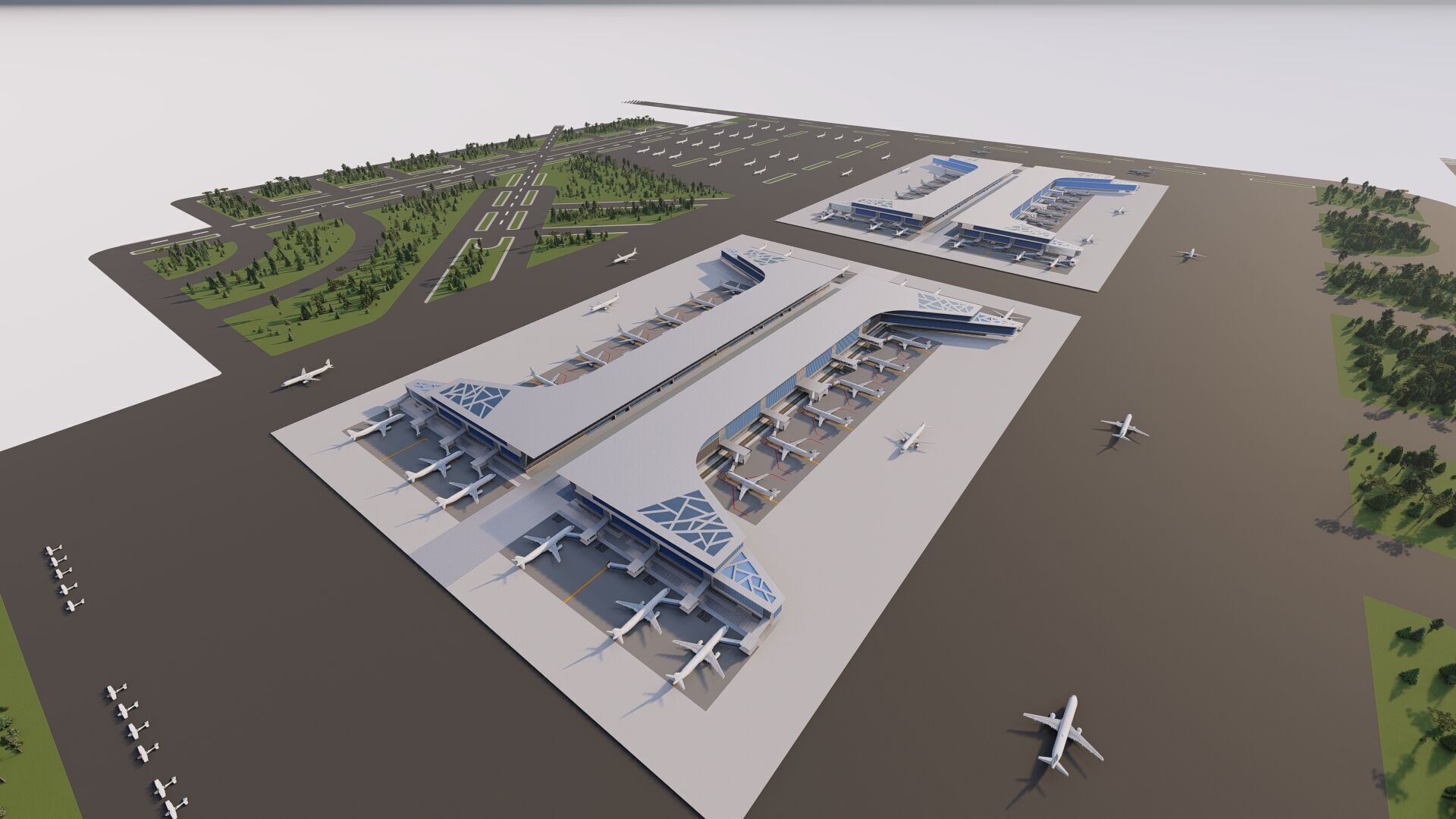 3D Airport-Airport 3D model_27