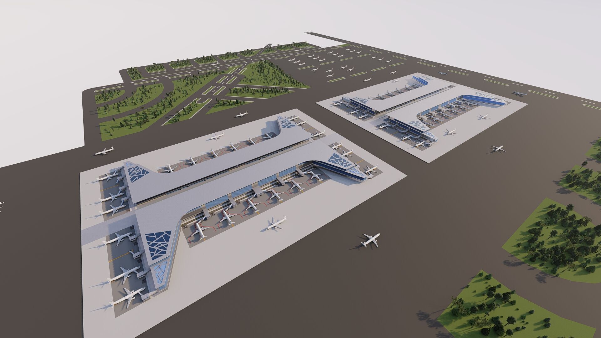 3D Airport-Airport 3D model_26