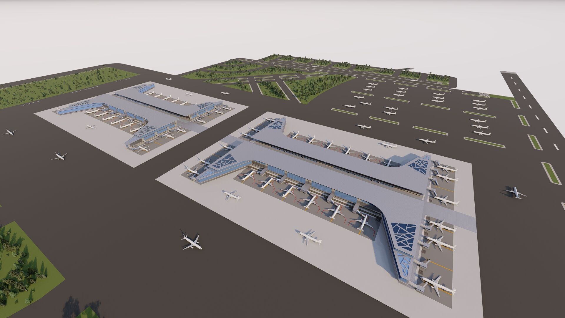 3D Airport-Airport 3D model_24