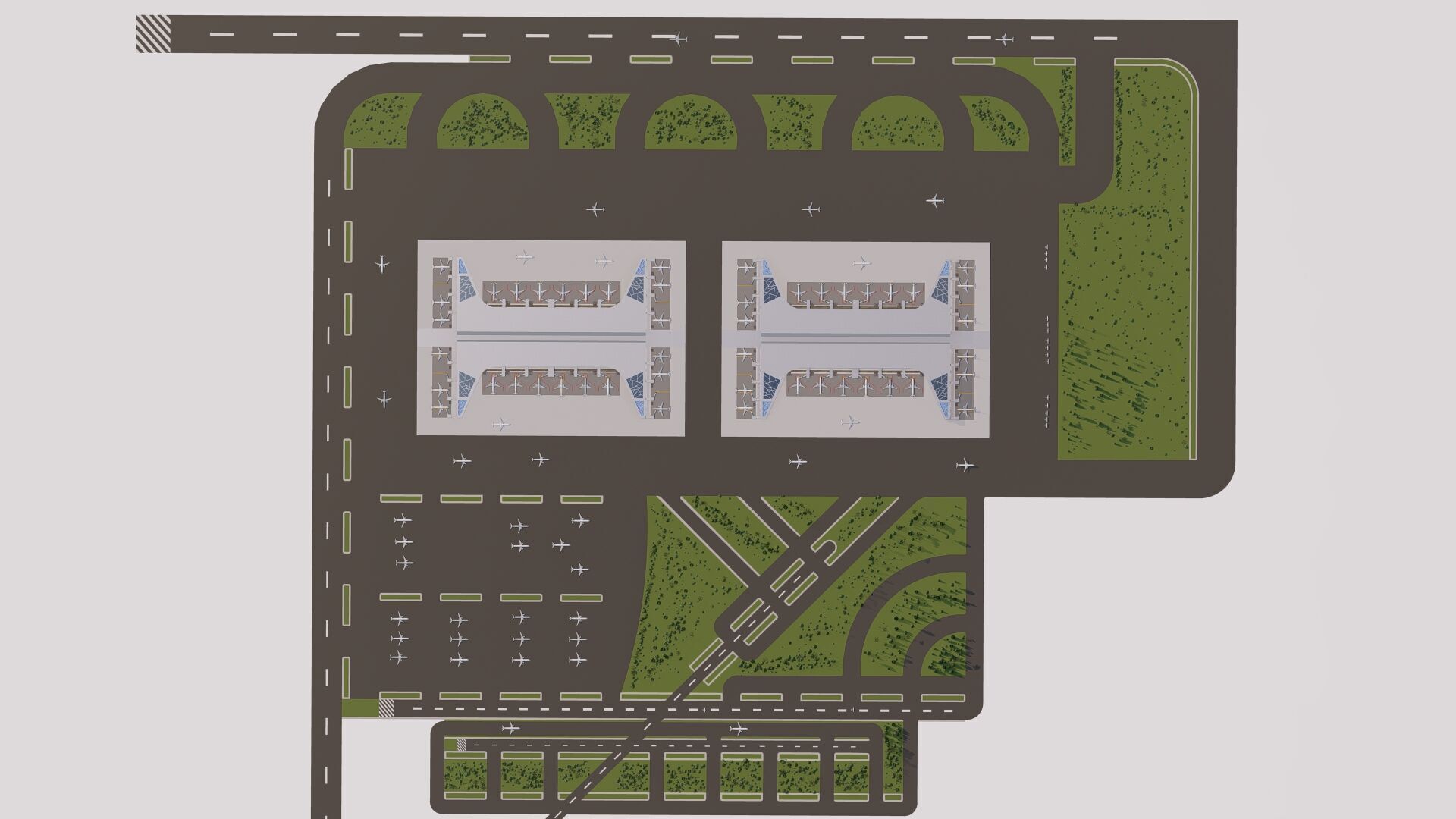 3D Airport-Airport 3D model_28