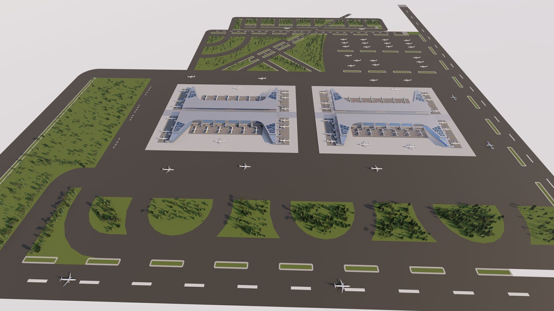 3D Airport-Airport 3D model_12