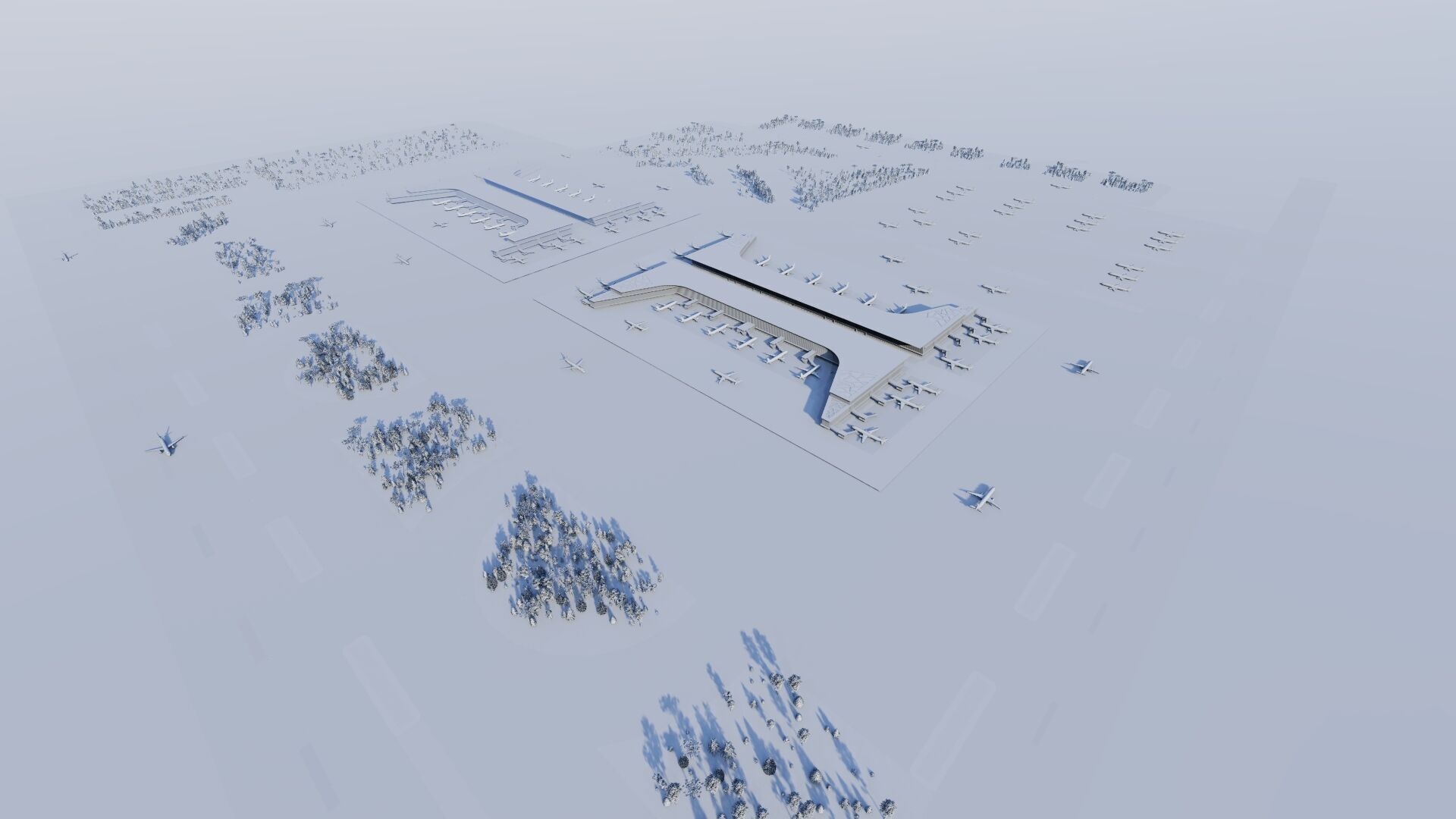 3D Airport-Airport 3D model_16