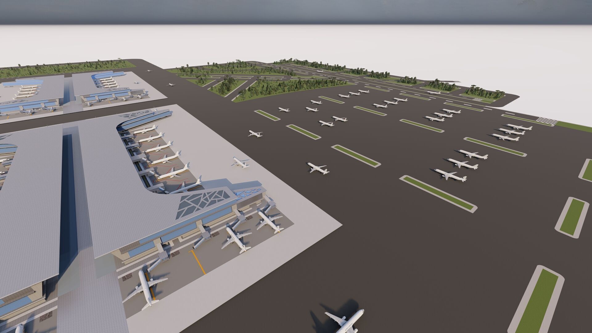 3D Airport-Airport 3D model_29