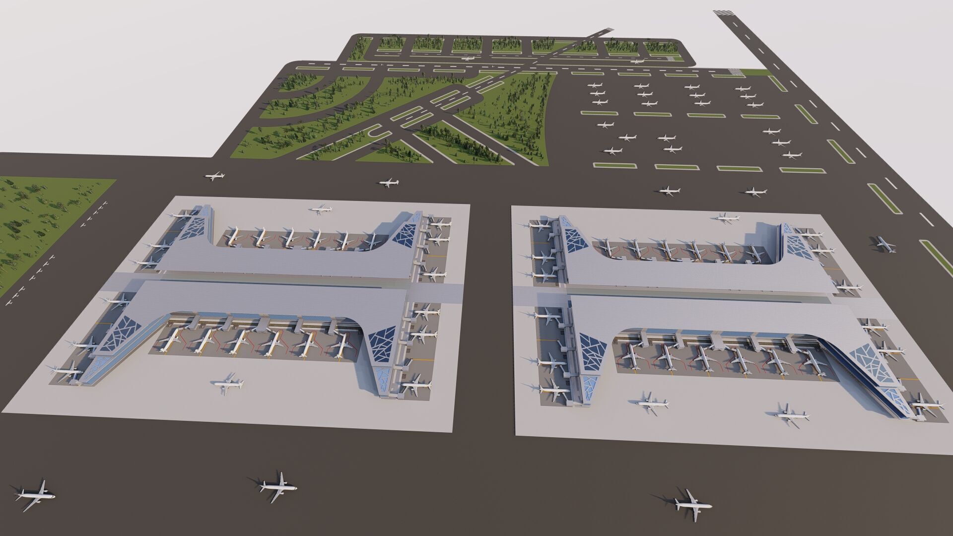 3D Airport-Airport 3D model_25