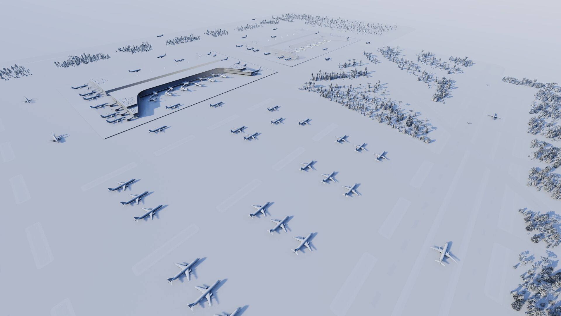 3D Airport-Airport 3D model_23