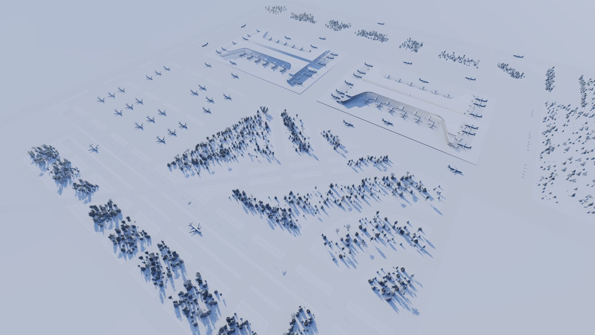 3D Airport-Airport 3D model_21