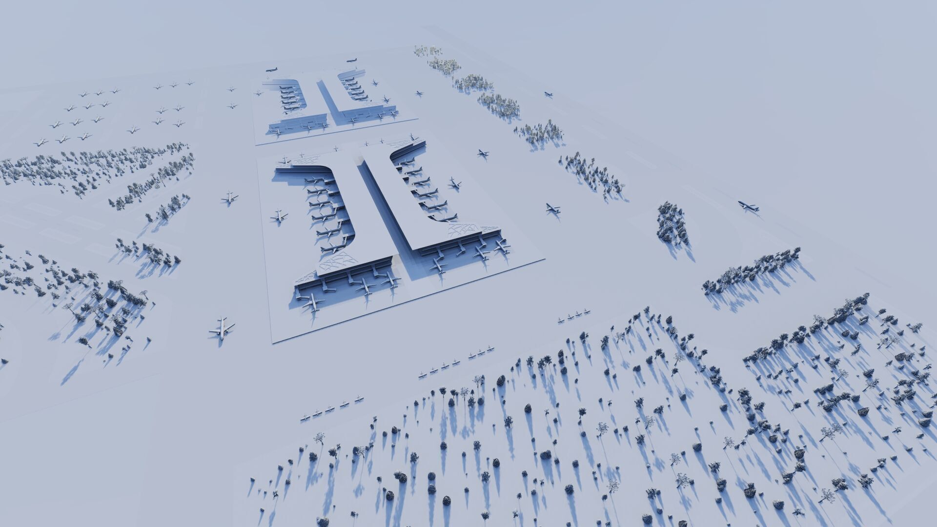 3D Airport-Airport 3D model_19