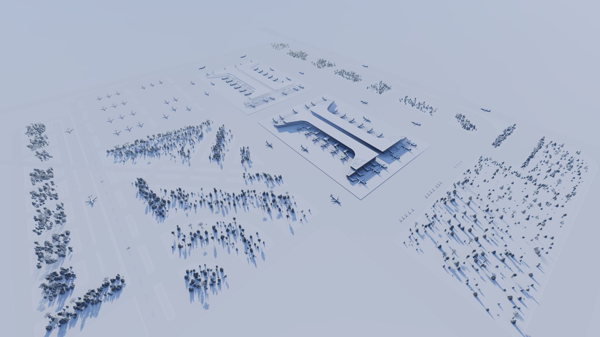 3D Airport-Airport 3D model_20