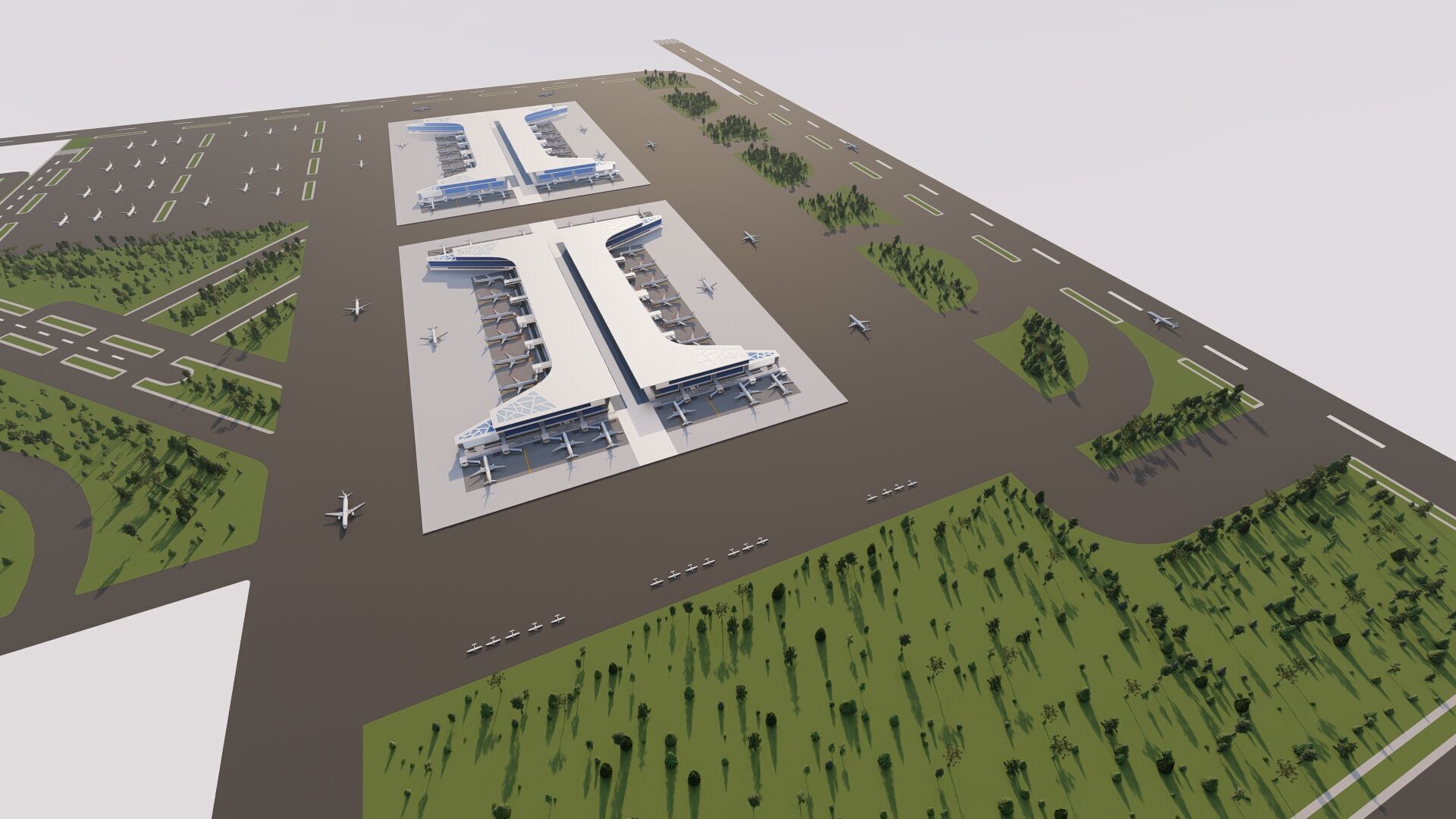 3D Airport-Airport 3D model_10