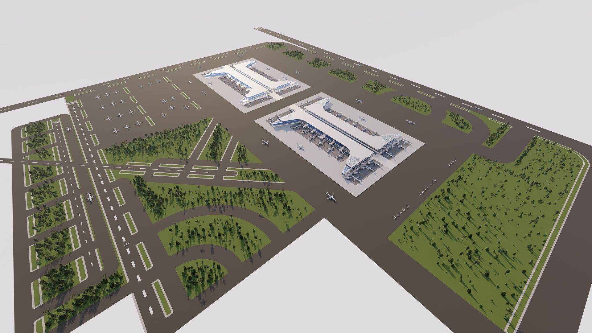 3D Airport-Airport 3D model_7
