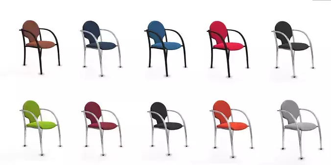 Pack 10 Modern Office Chair