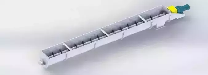 diameter 470 length 6500 helical conveyor screw conveyor