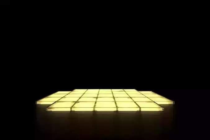 Virtual Set Platform Free 3D model