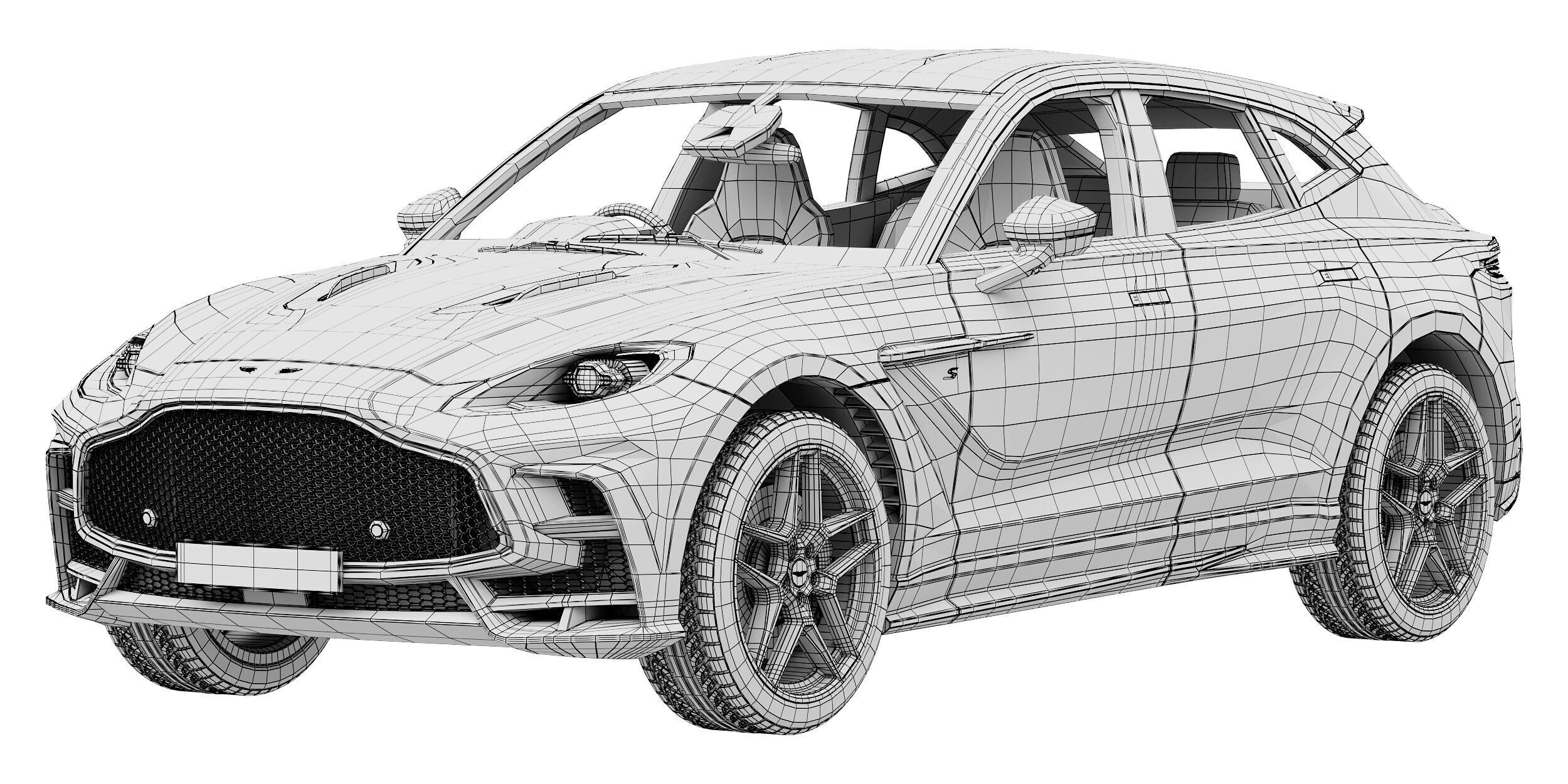 Aston Martin DBX S 2026 3D model_13