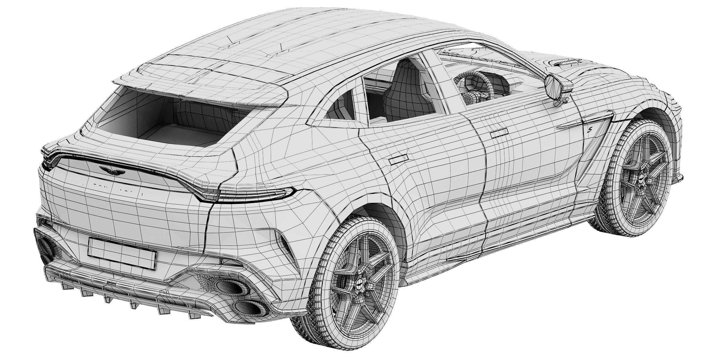 Aston Martin DBX S 2026 3D model_17