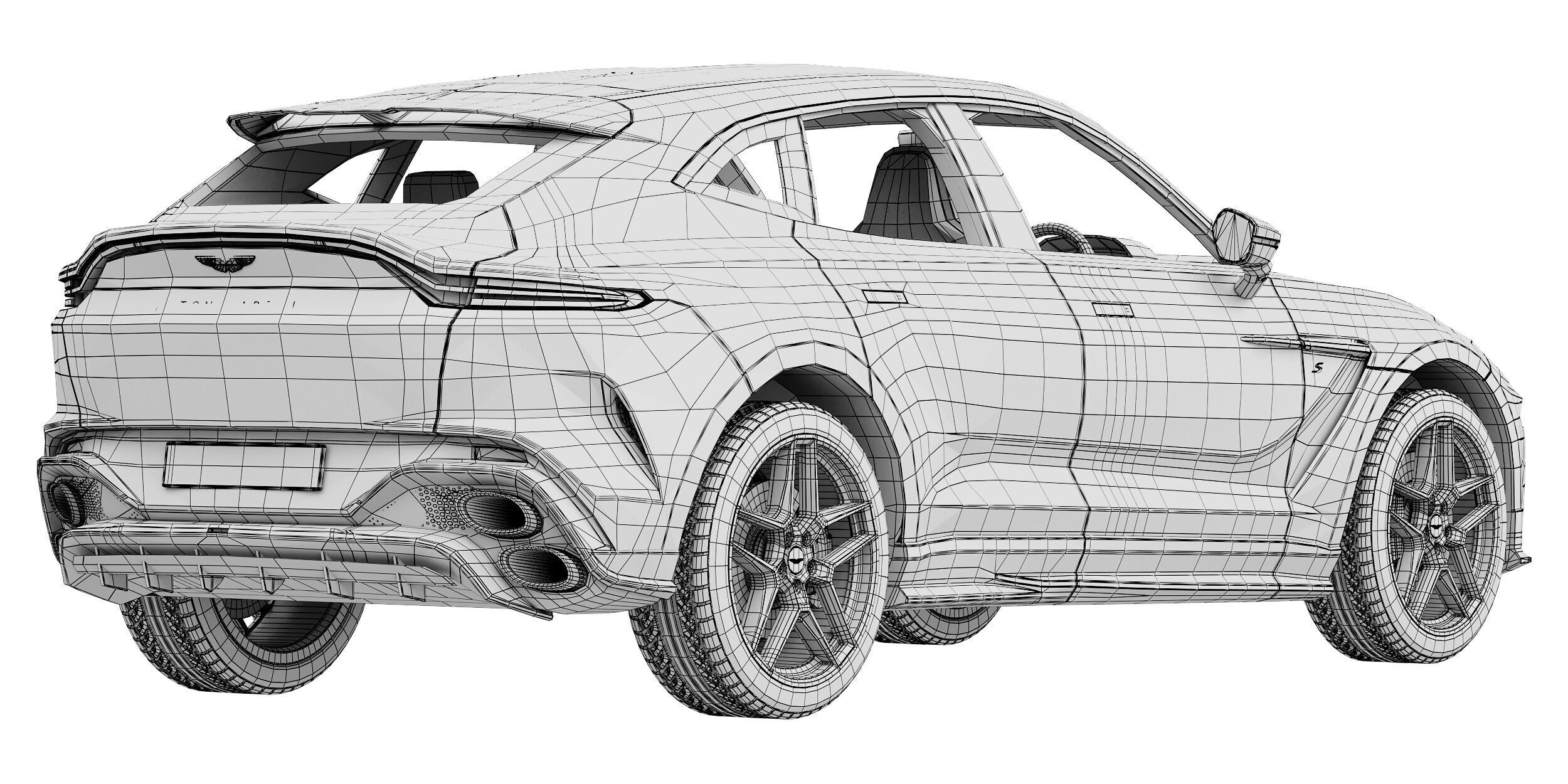 Aston Martin DBX S 2026 3D model_16