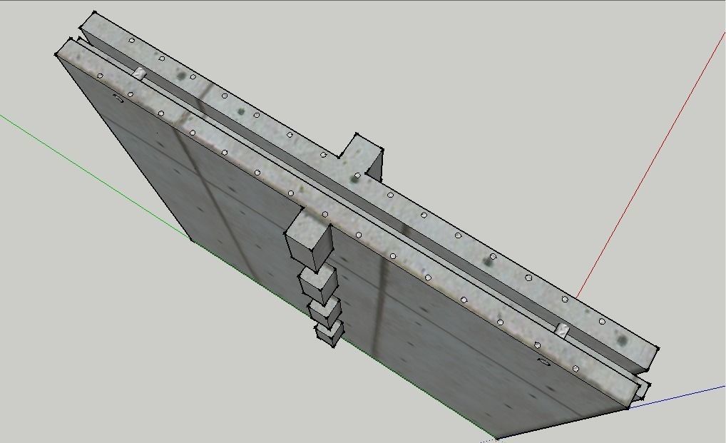 RCCB WALLS 2 3D model_9