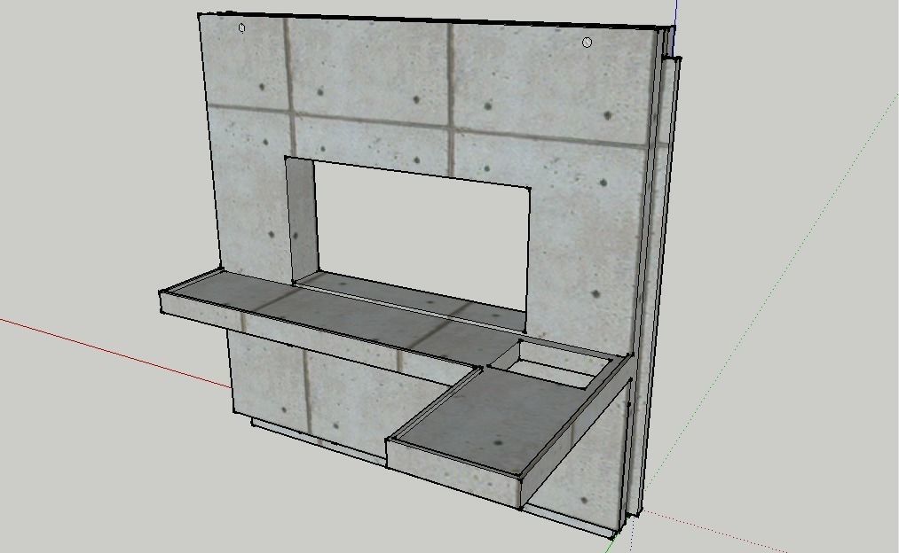 RCCB WALLS 2 3D model_2