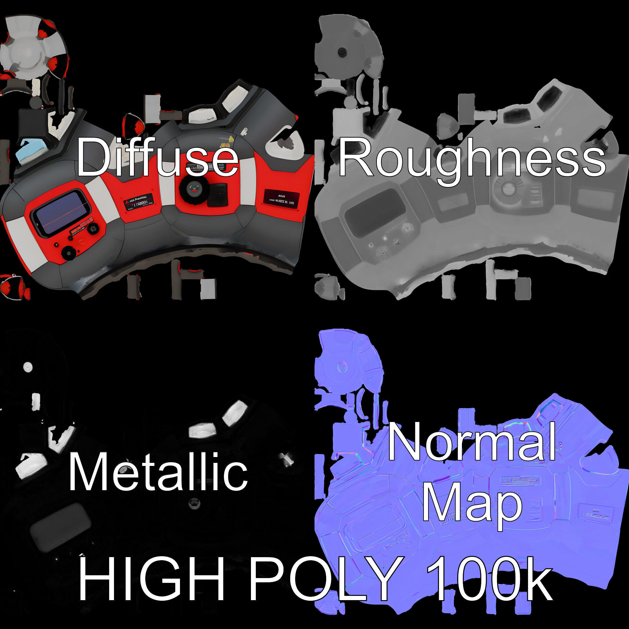 Precision Laser Level Model Pack for Construction and Design Low-poly 3D model_2