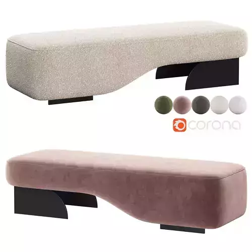 Benches CY Con Brio Bench Cliff youngc 3D model