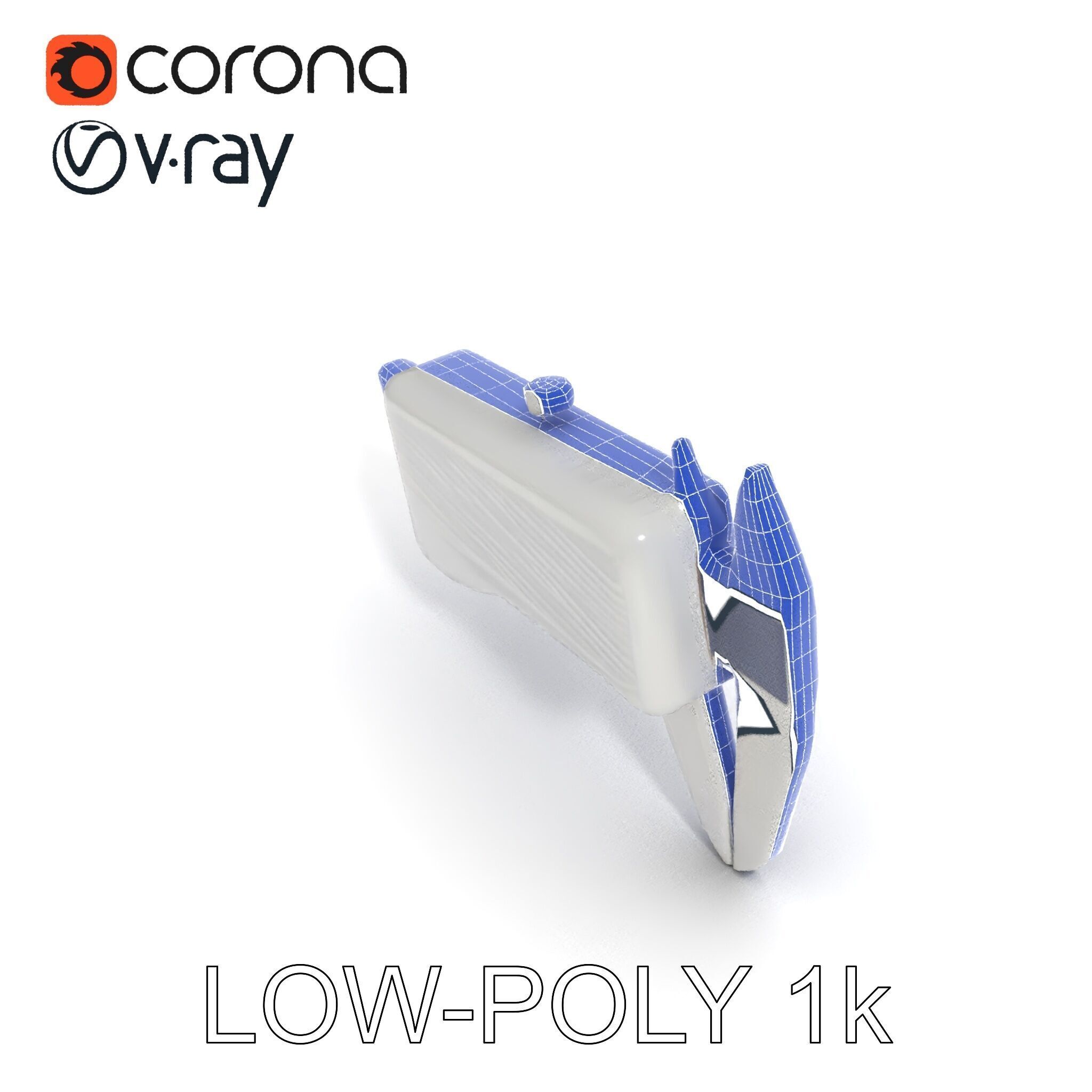 Digital Caliper HighDetail Model Pack for Precision Displays Low-poly 3D model_23