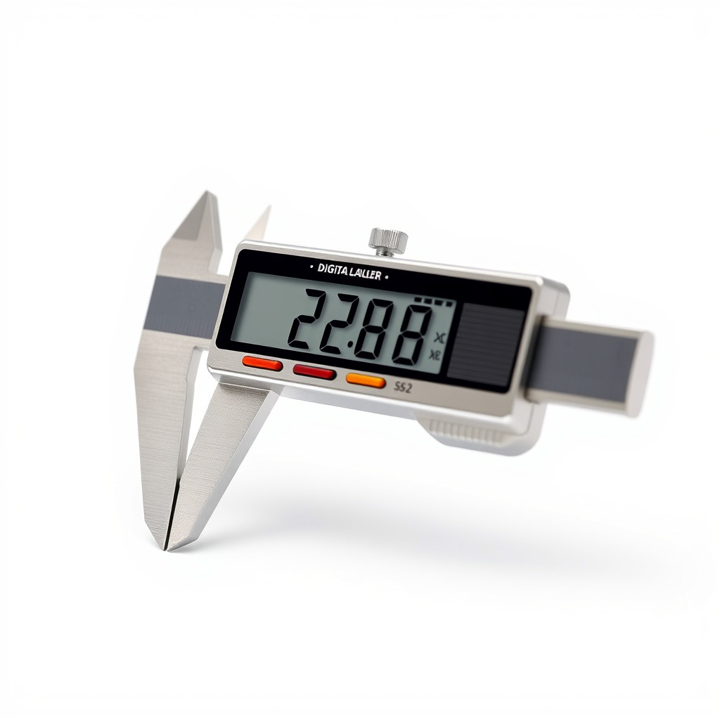 Digital Caliper HighDetail Model Pack for Precision Displays Low-poly 3D model_4