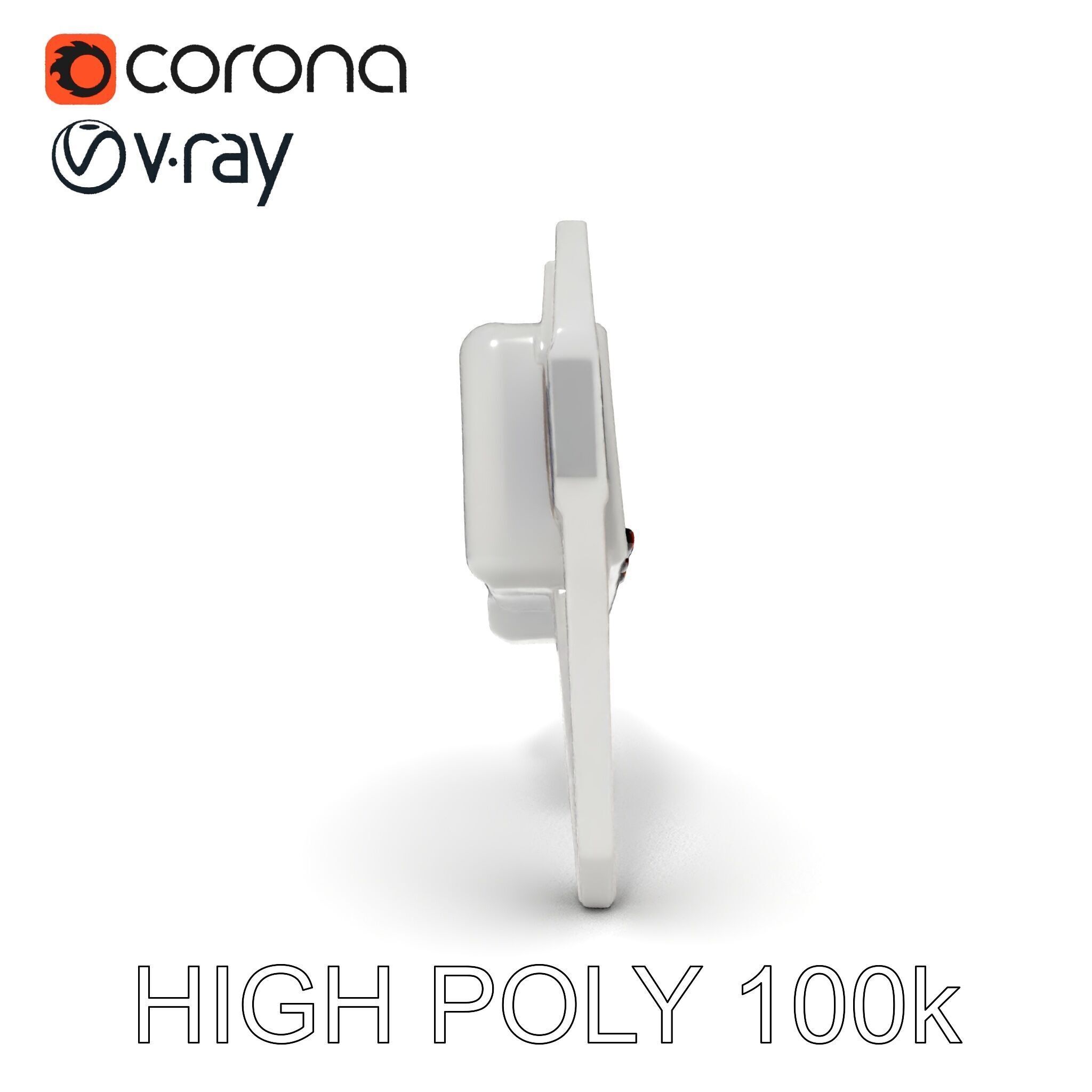 Digital Caliper HighDetail Model Pack for Precision Displays Low-poly 3D model_32