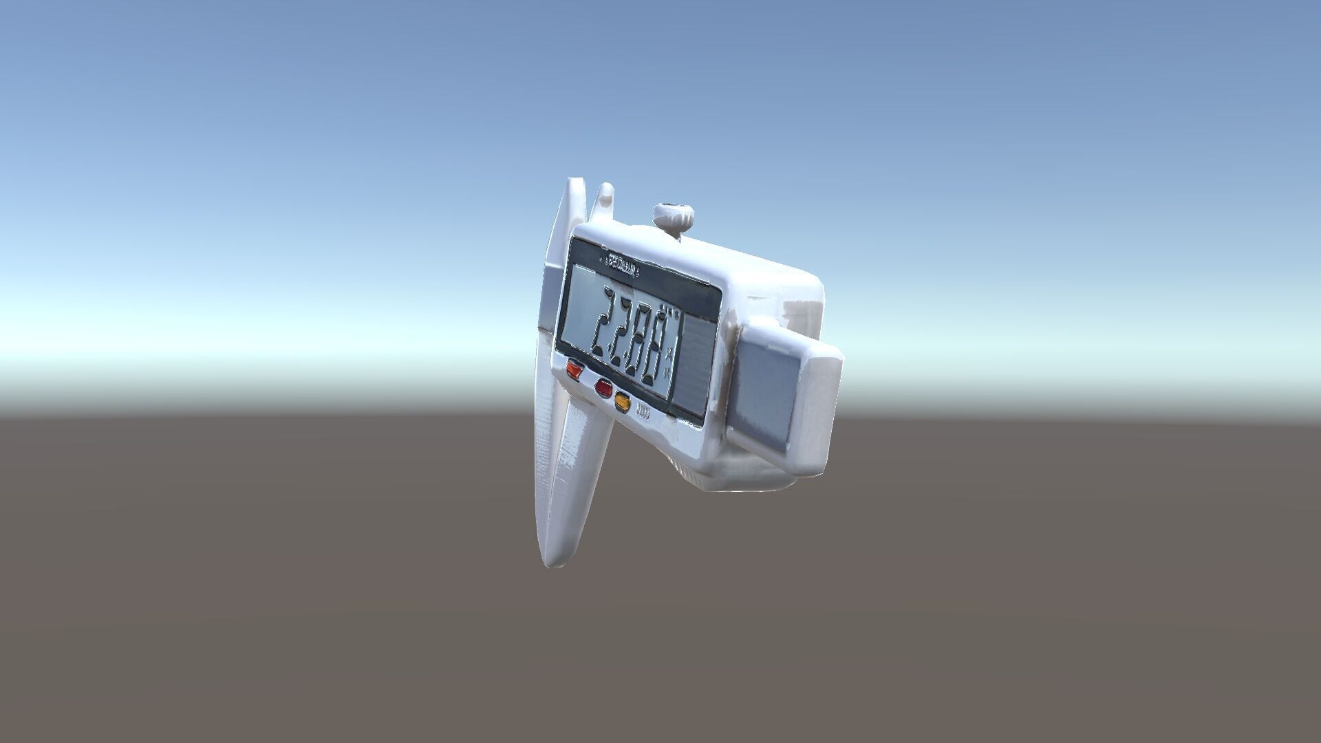 Digital Caliper HighDetail Model Pack for Precision Displays Low-poly 3D model_7