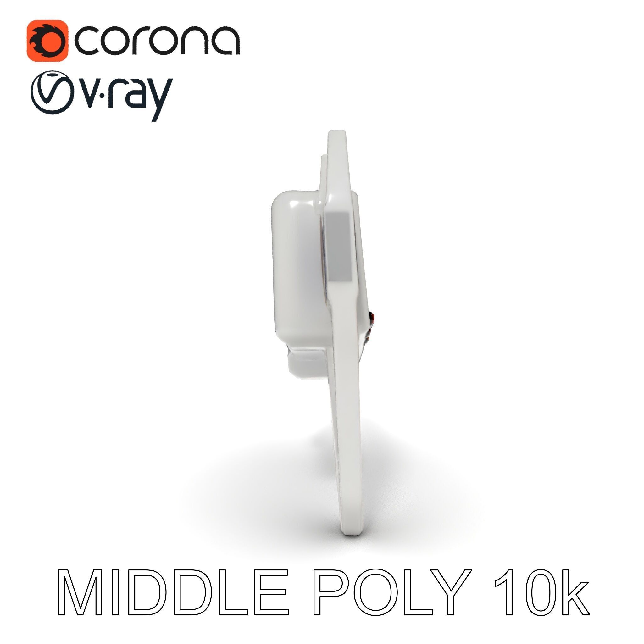 Digital Caliper HighDetail Model Pack for Precision Displays Low-poly 3D model_11