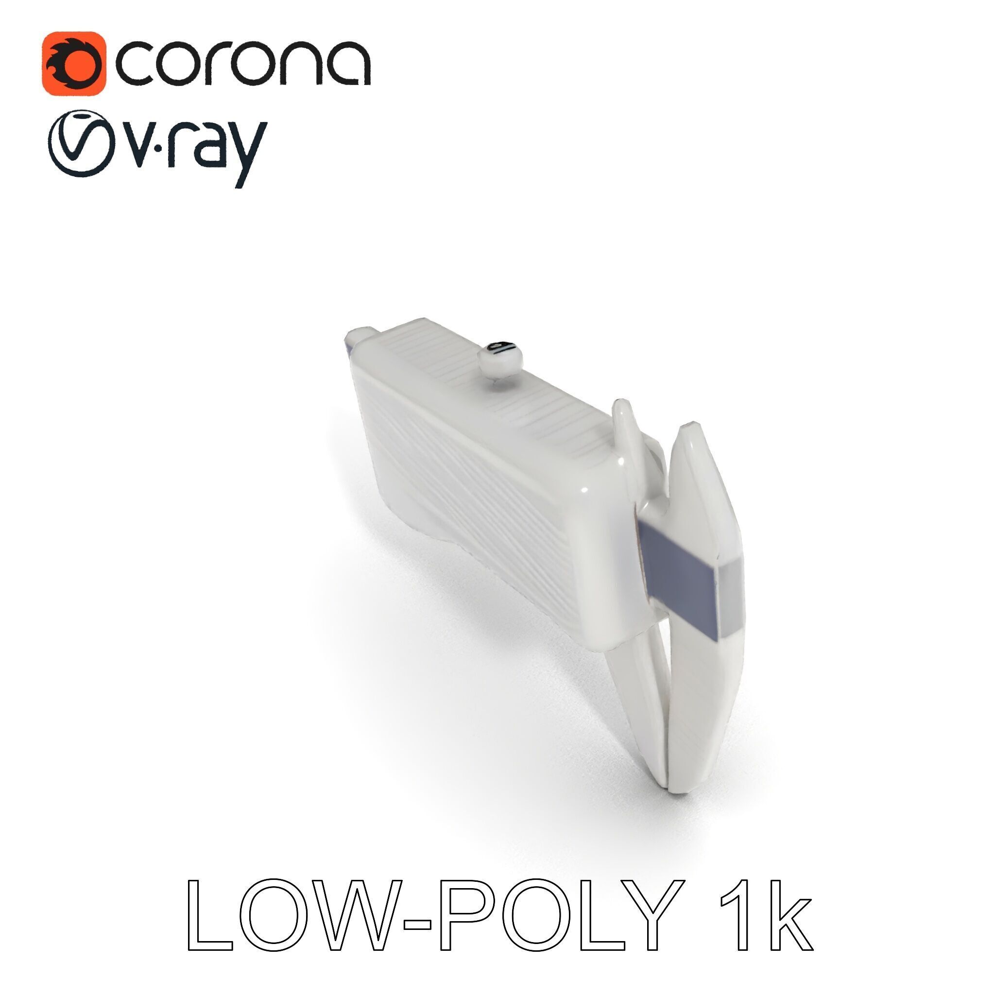 Digital Caliper HighDetail Model Pack for Precision Displays Low-poly 3D model_18