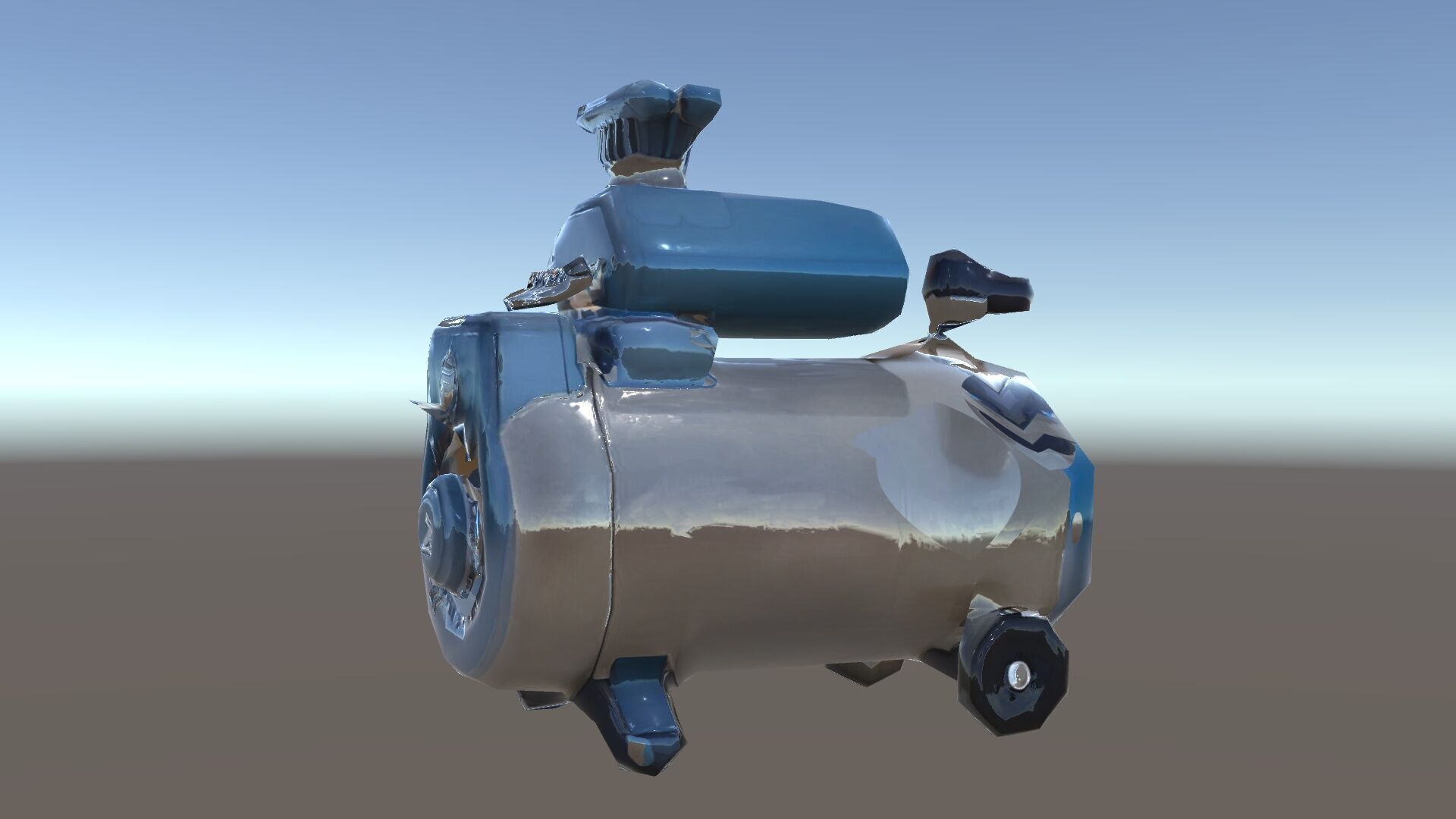 Portable Air Compressor Model Pack for D Rendering and Game D... Low-poly 3D model_25
