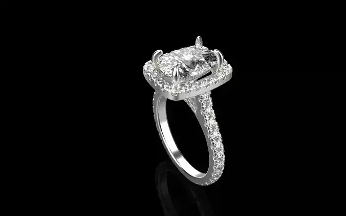 Engagement ring model 1201