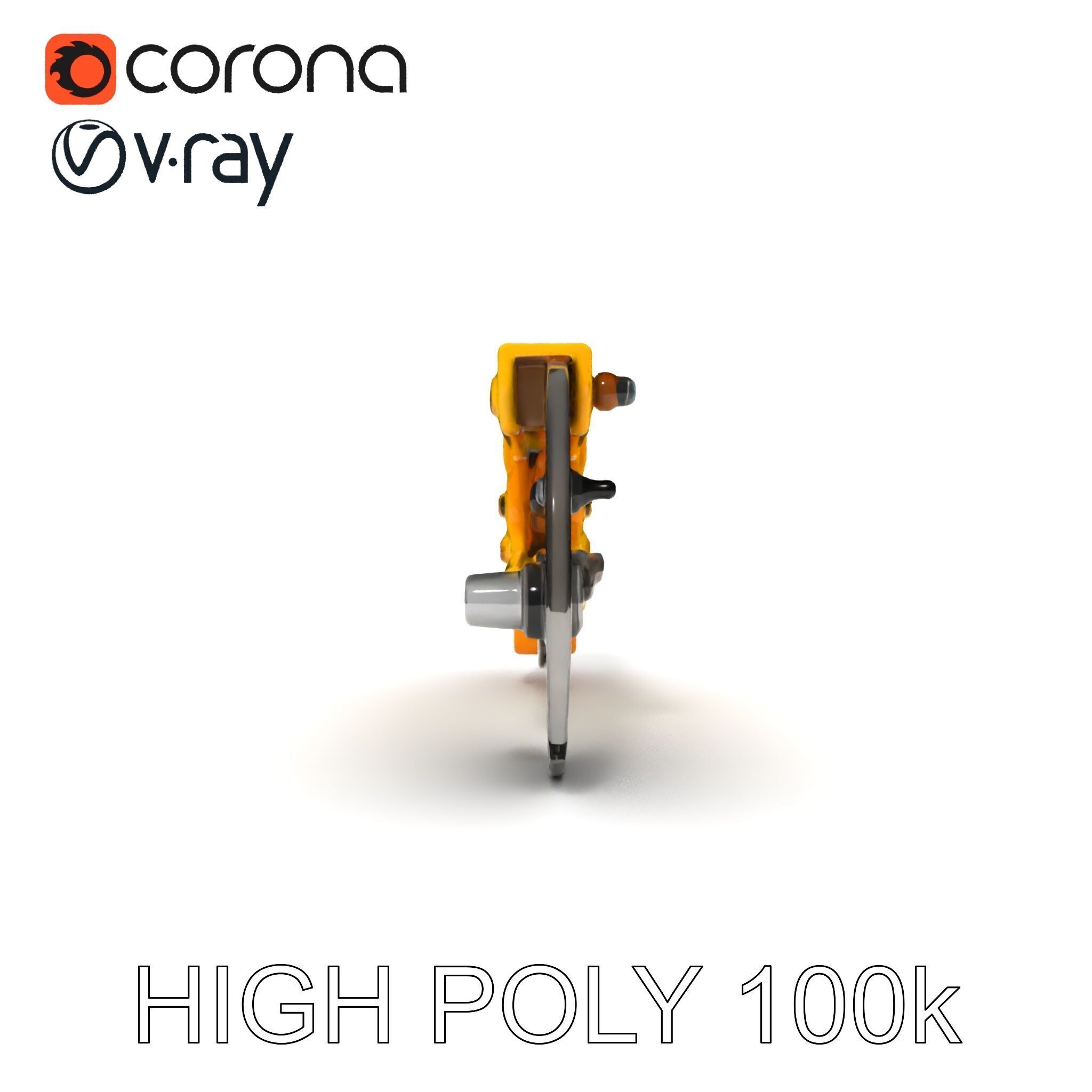 HeavyDuty Bolt Cutter D Model Pack Low-poly 3D model_34