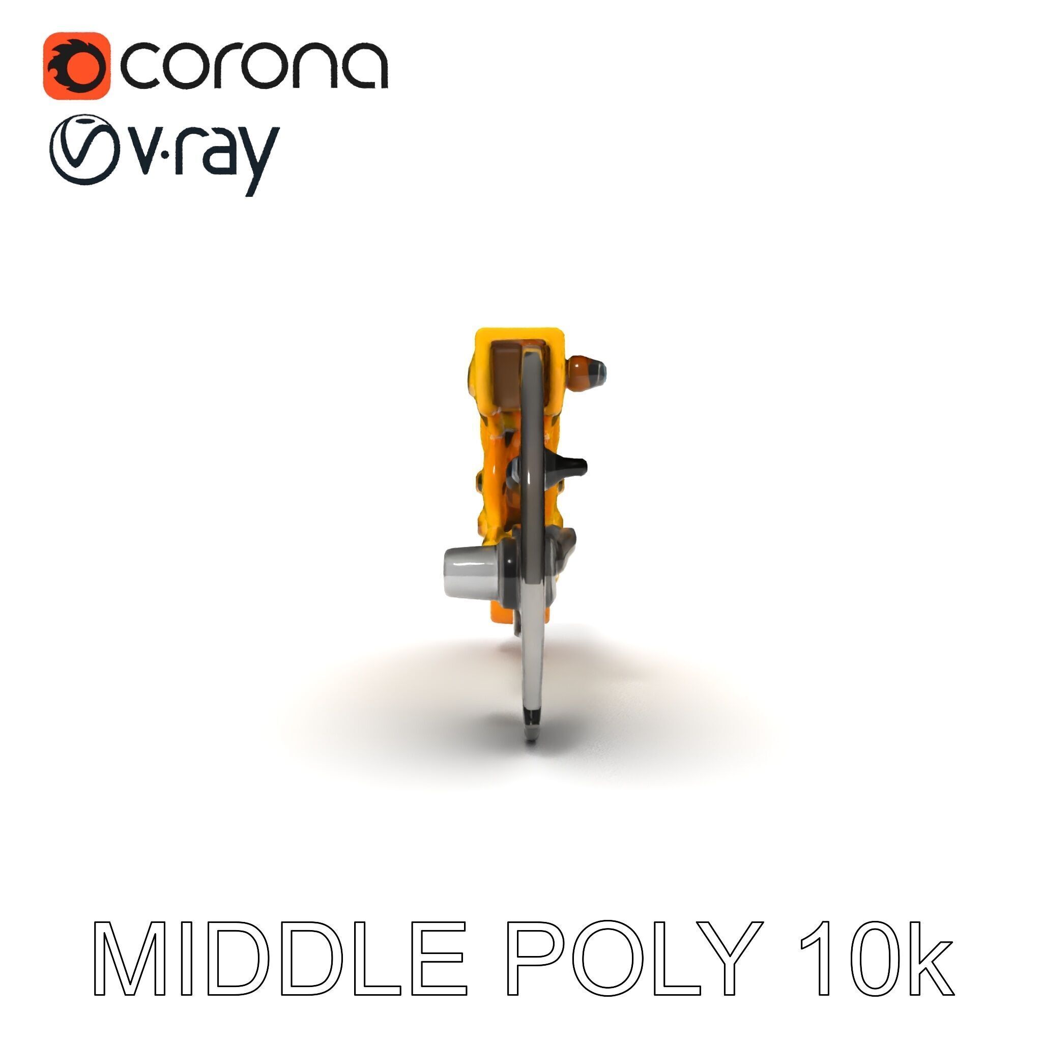 HeavyDuty Bolt Cutter D Model Pack Low-poly 3D model_24