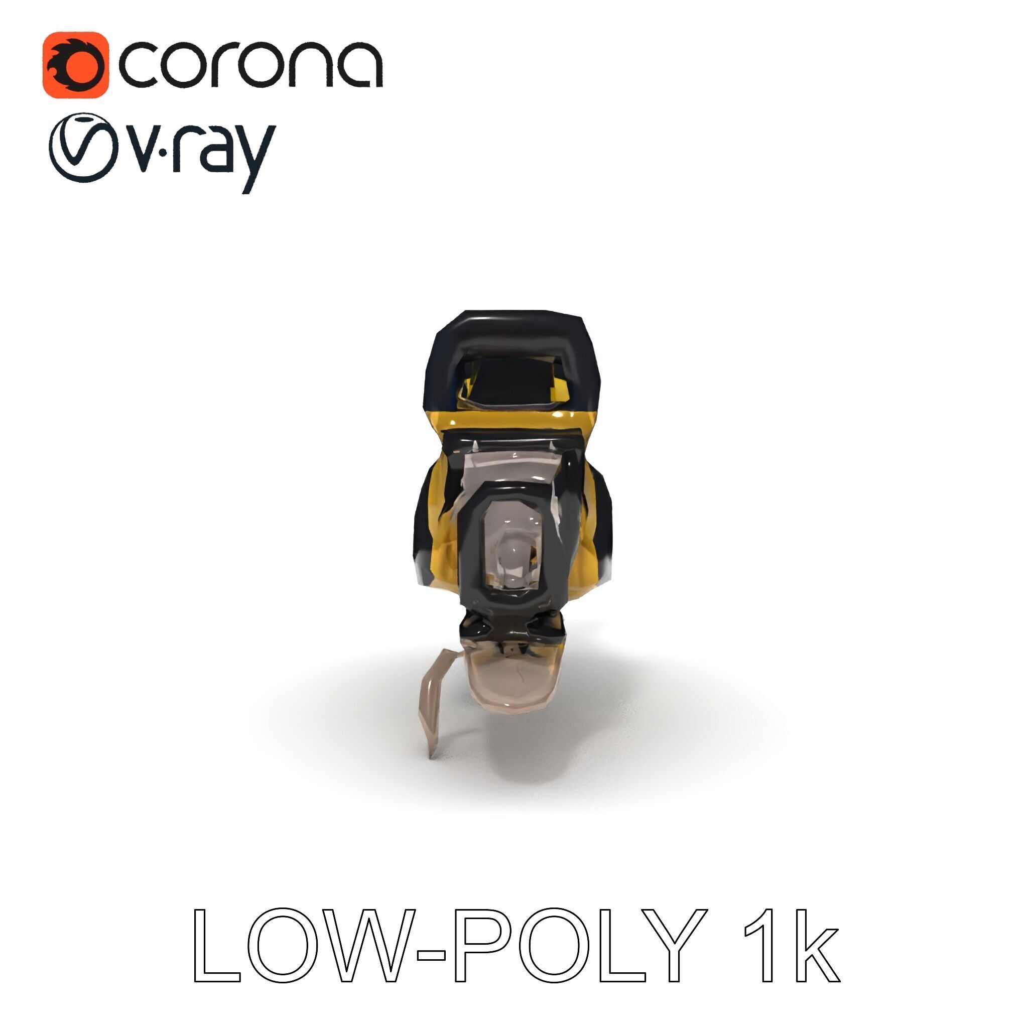 Cordless Electric Saw D Model Pack Low-poly 3D model_31