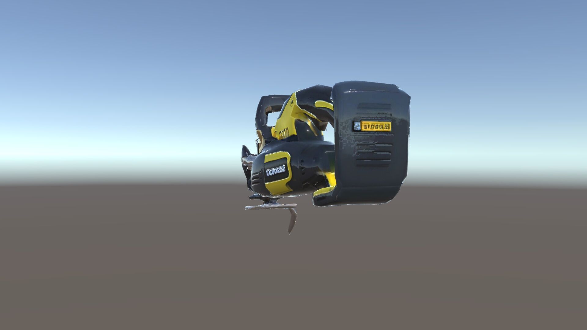 Cordless Electric Saw D Model Pack Low-poly 3D model_13