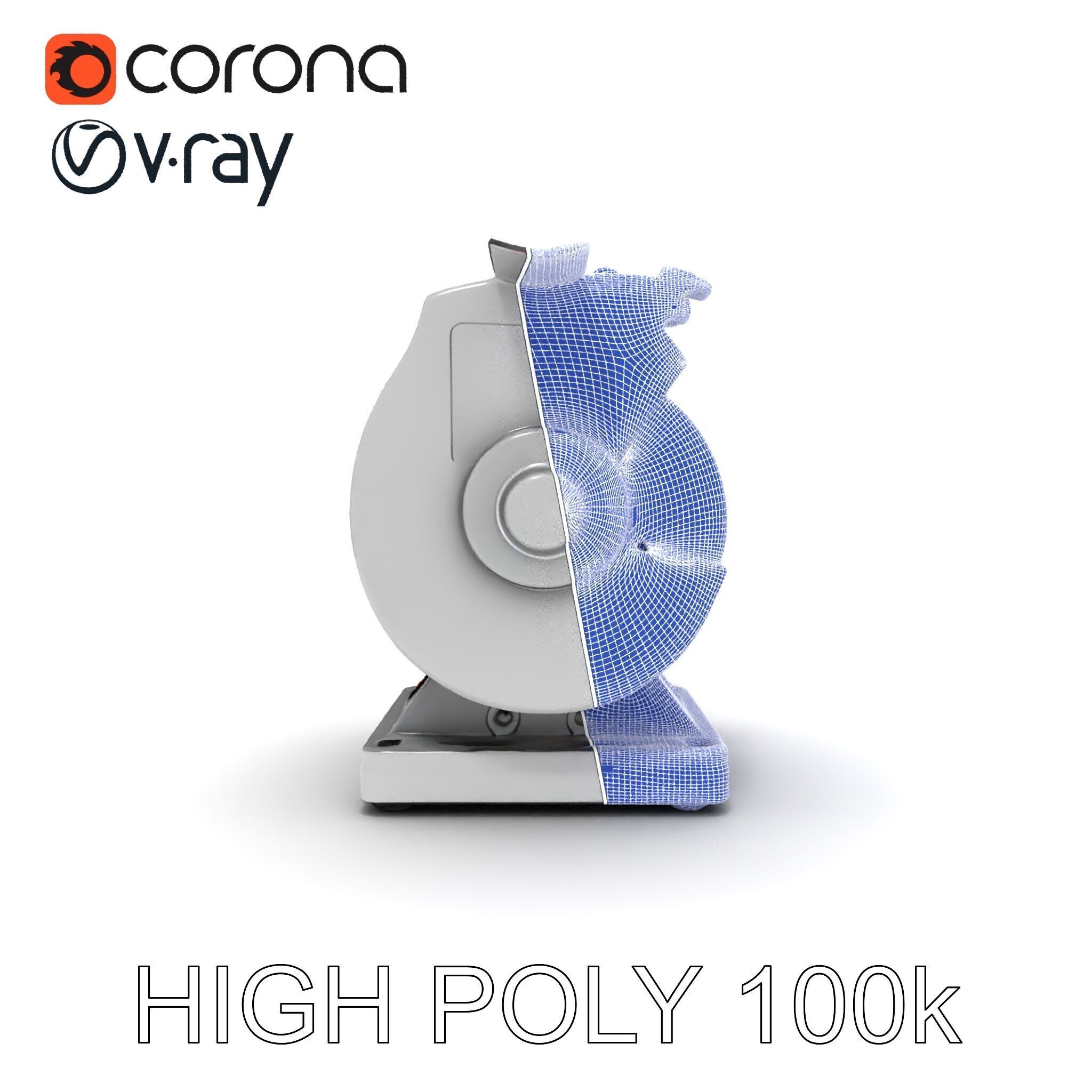 Bench Grinder Model Pack for Industrial and Workshop Scenes Low-poly 3D model_24