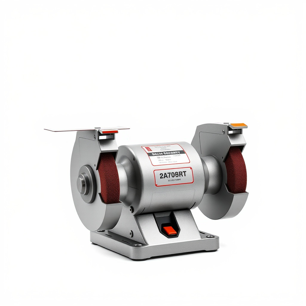 Bench Grinder Model Pack for Industrial and Workshop Scenes Low-poly 3D model_4