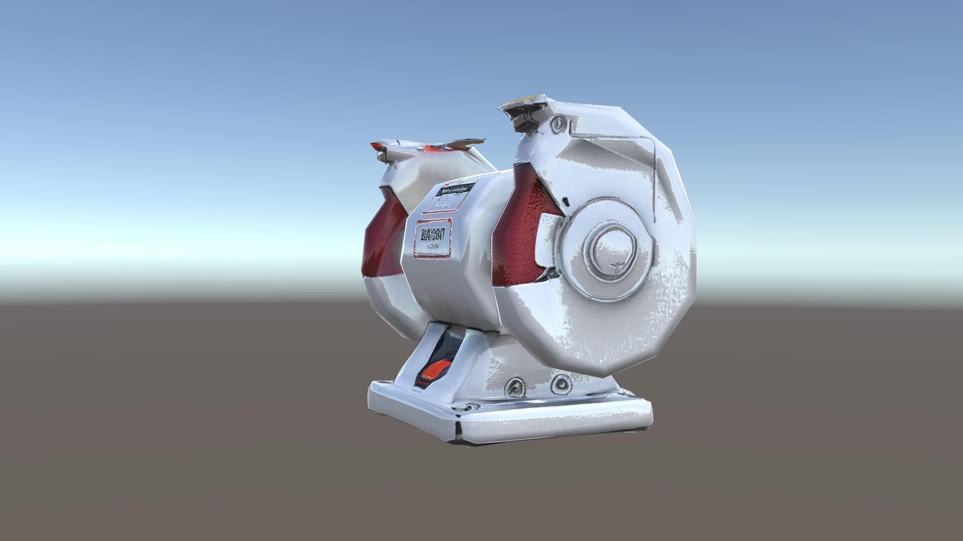 Bench Grinder Model Pack for Industrial and Workshop Scenes Low-poly 3D model_18