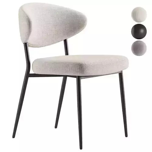 Adele Dining Chair 3D model