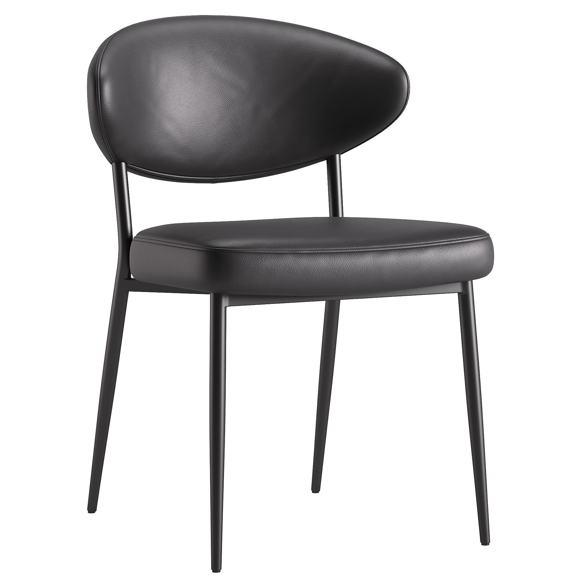 Adele Dining Chair 3D model_1