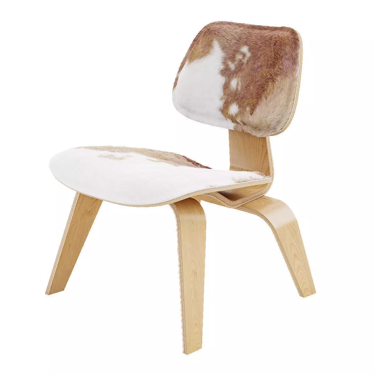 Vitra Plywood Group - LCW-fur 3D model